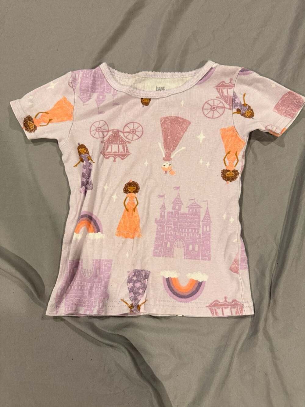 Just One You Princess Castle Shirt Size 2T